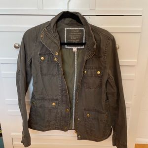 J. Crew green jacket
